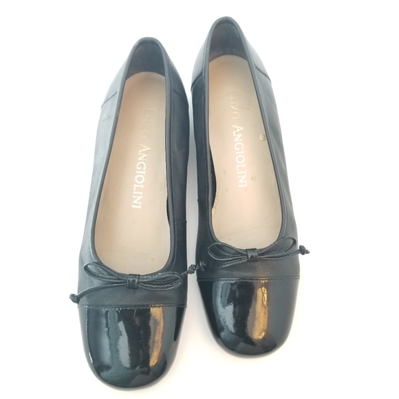 Enzo Angiolini Shoes - Enzo Angiolini Cap Toe Ballet Flats, Size 5.5M